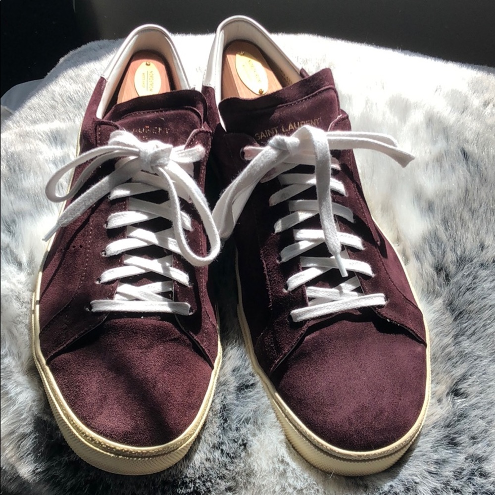 Saint Laurent SL/06 Men’s Suede Designer Sneaker